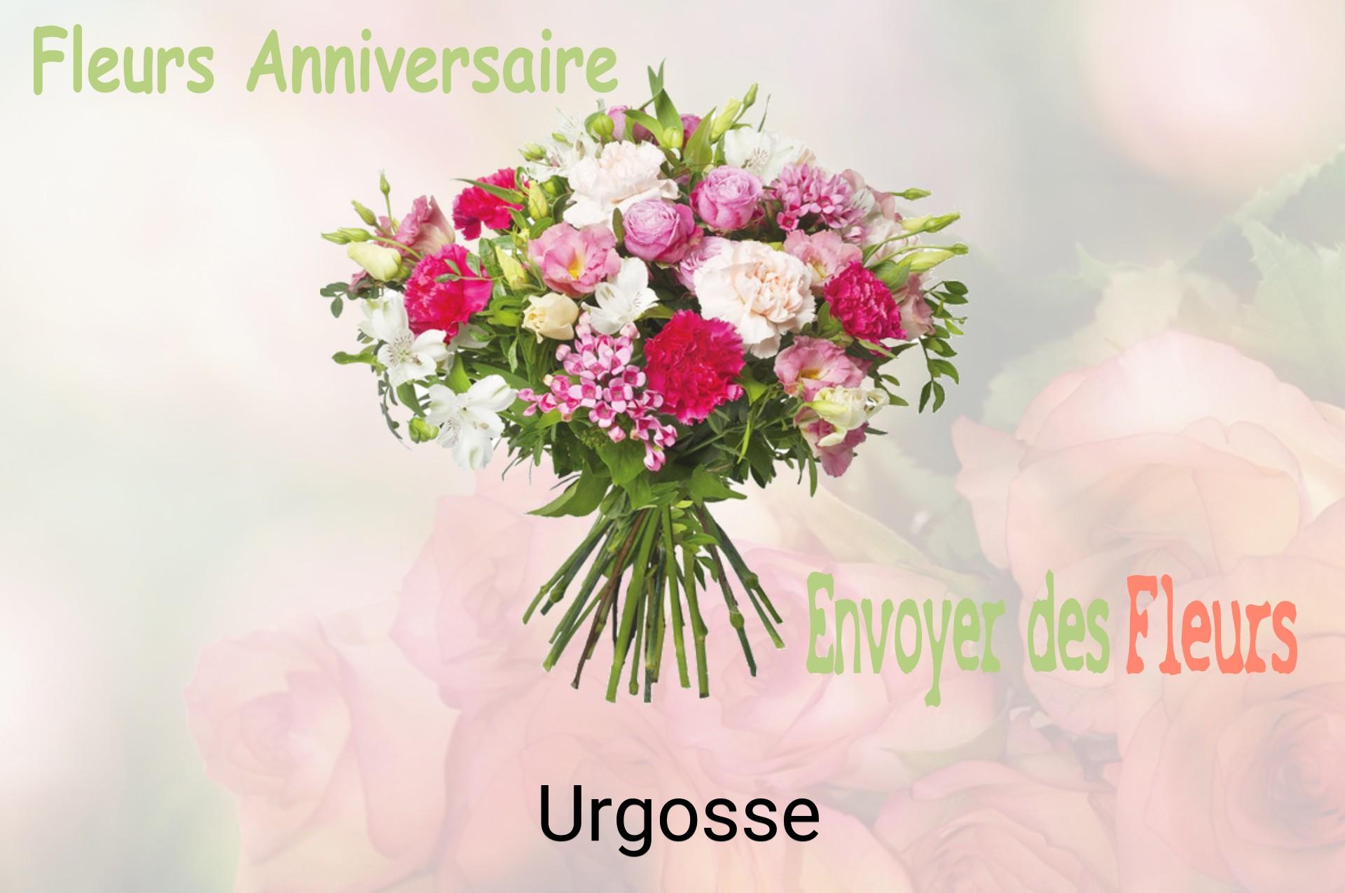 Bouquet de fleurs d’anniversaire livré à Urgosse